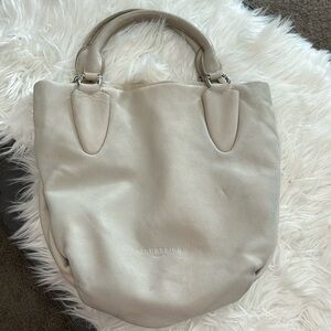 Liebeskind Berlin Leather Tote bag , off white